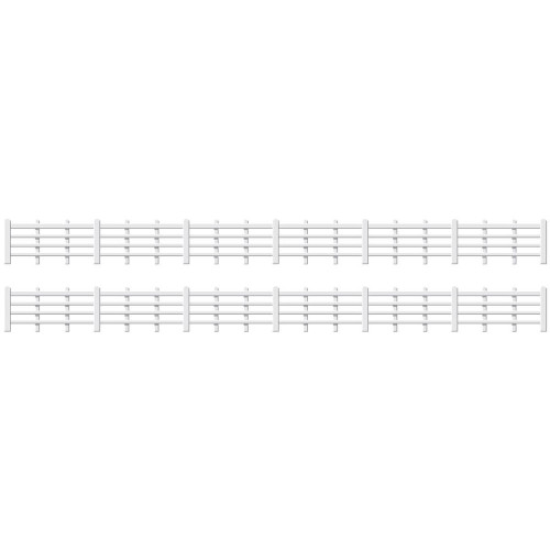 RATIO OO Lineside Fencing, White