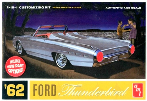 AMT 1:25 '62 Ford Thunderbird 2n1