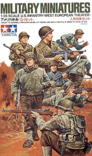 Tamiya 1:35 US Infantry West European