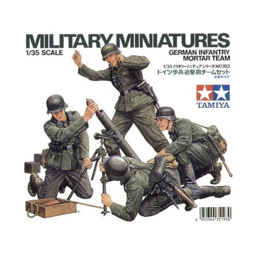 Tamiya 1:35 Infantry Mortar Team
