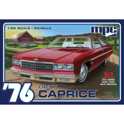 MPC 1:25 Chevy Caprice w/Trailer