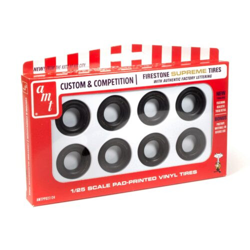 AMT 1:25 Firestone Supreme Tyres Pack (8 pieces)