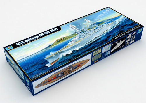 Trumpeter 1:200 USS Arizona BB-39 1941 Plastic Model Kit