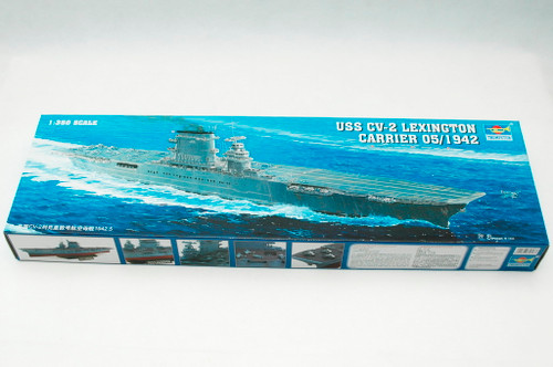 Trumpeter 1:350 USS CV-2 Lexington Carrier 05/1942 Plastic Model Kit