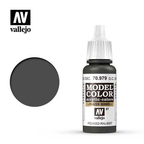Vallejo Acrylic 89 Ger Camo Dark Green
