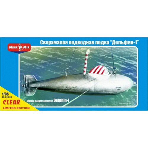 Micro-Mir 1:35 Delphin Midget Submarine