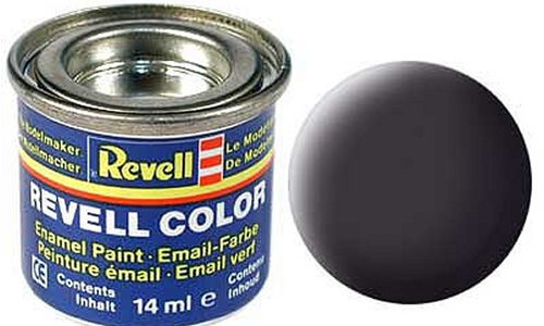 Revell Enamel 06 Tar Black (M)
