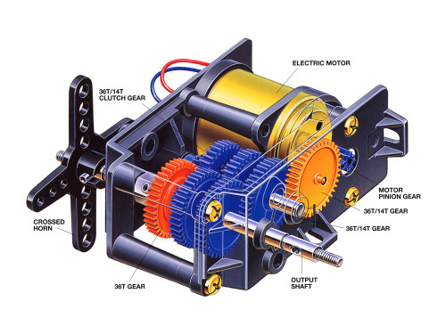 Tamiya 6-Speed Gearbox H.E.