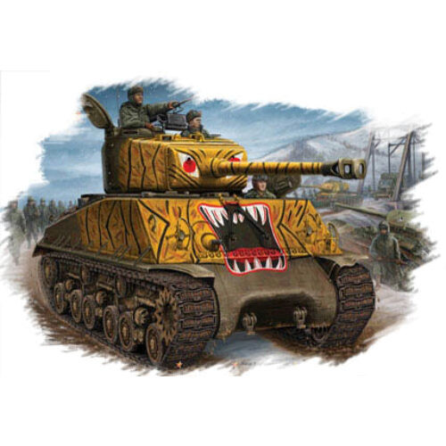 HobbyBoss 1:48 US M4A3E8 Tank
