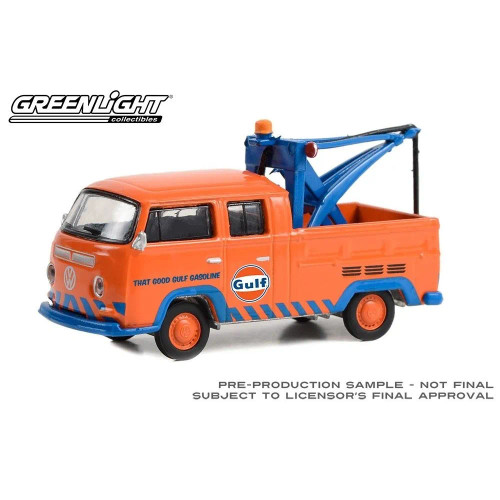 Greenlight 1:64 1970 Volkswagen Double Cab Pickup - Gulf Oil
