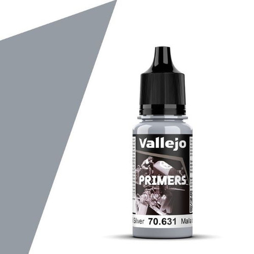 Vallejo Acrylic Primer Chainmail Silve