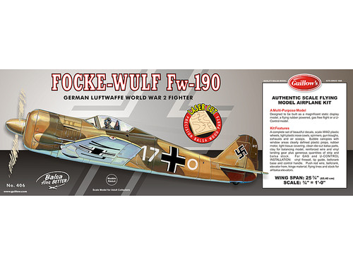 Guillows Focke-Wulf Balsa Plane