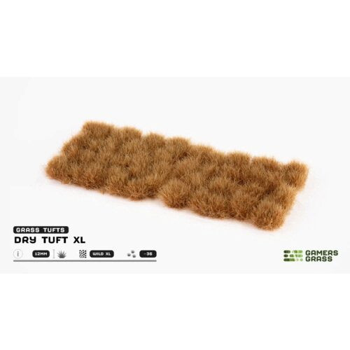 Gamers Grass Dry Tuft 12mm XL Wild Tufts