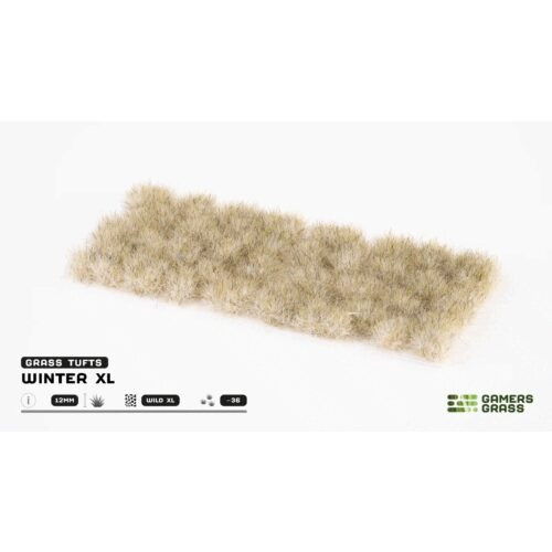 Gamers Grass Winter 12mm XL Wild Tufts