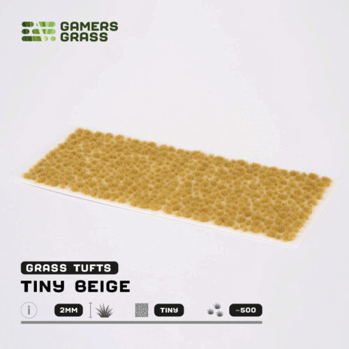 Gamers Grass Beige 2mm Tiny Tufts