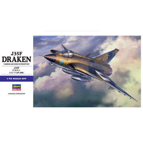 Hasegawa 1:72 J35F Draken E48
