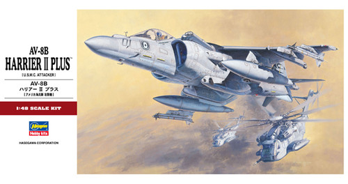 Hasegawa 1:48 AV-8B Harrier 11 Plus