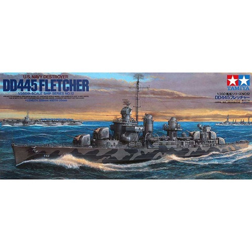 Tamiya 1:350 US Navy DD445 Fletcher