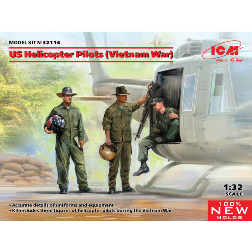 ICM 1:32 US Helicopter Pilots Viet