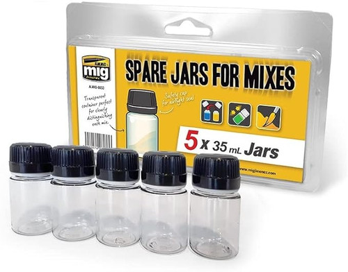 Ammo Mig Jars for Mixes 5 x 35ml