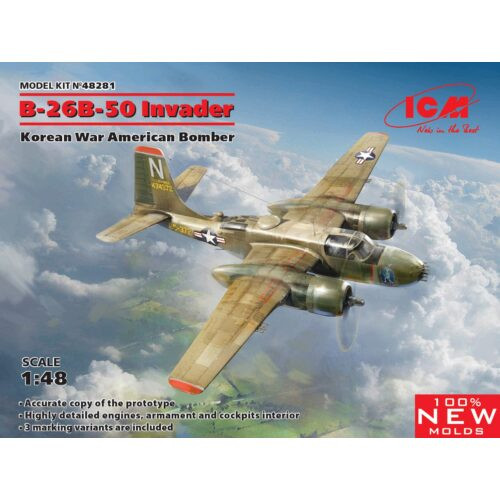 ICM 1:48 B-26B-50 Invader Bomber