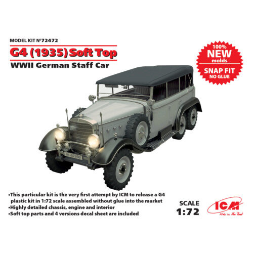 ICM 1:72 Typ G4 Soft Top