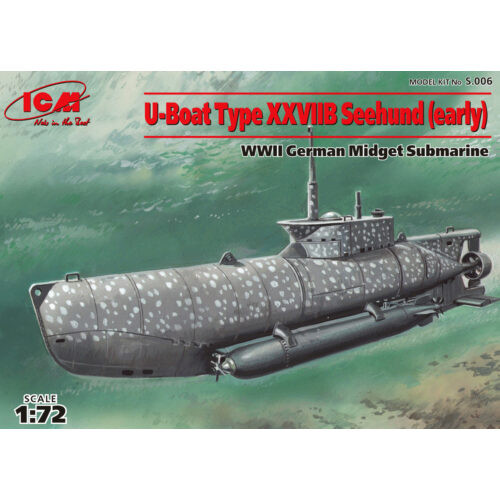 ICM 1:72 U-Boat XXVIIB Seehund (E)