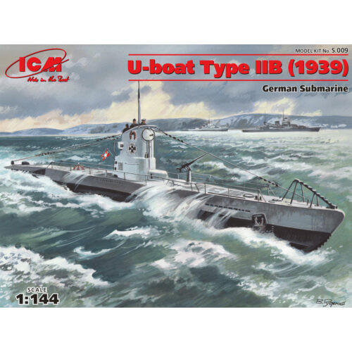ICM 1:144 U-Boat Type IIB 1939
