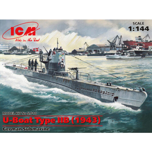 ICM 1:144 U-Boat Type IIB 1943