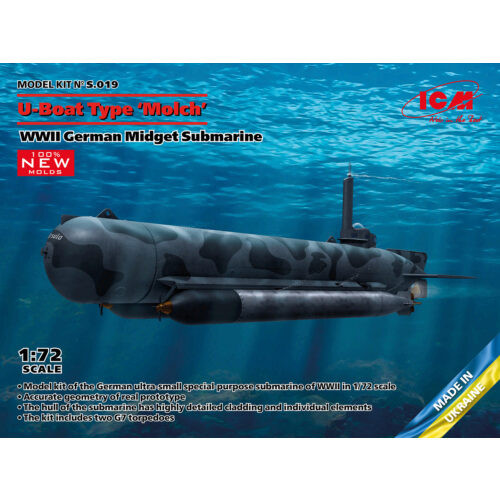 ICM 1:72 U-Boat Type Molch