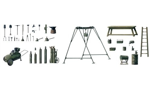 Italeri 1:35 Field Tool Shop