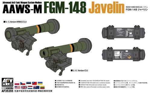 AFV Club 1:35 AAWS-M FGM Javelin