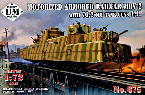 UMmt 1:72 Armored Train/Tank Gun