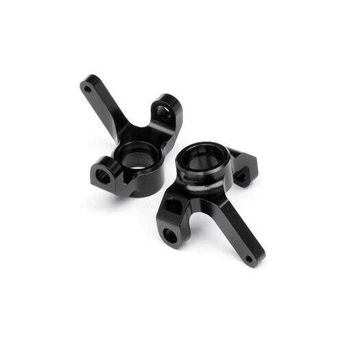 HB Racing Aluminium Front Spindle Set