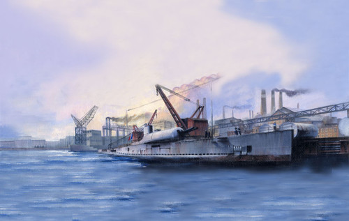 HobbyBoss 1:350 French Submarine Surcouf