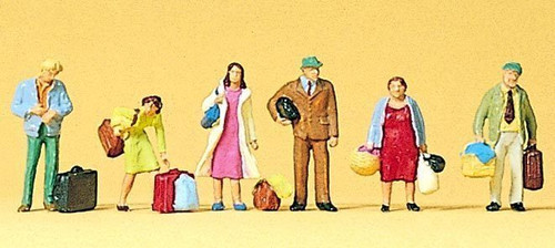 Preiser TT:120 Passengers with Bags