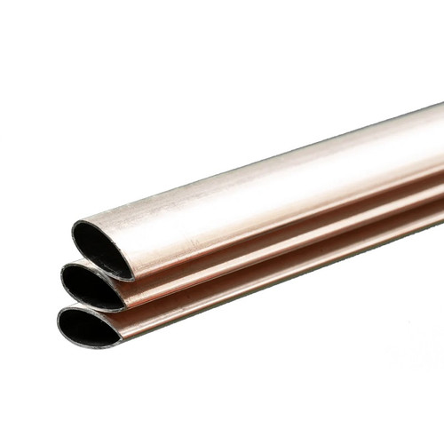 K & S Precision Metals Alum Streamline Tube 5/8"