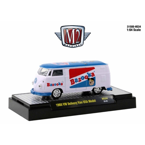 M2 Machines 1:64 Bazooka Gum VW Van