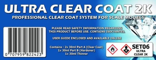 SMS Ultra Clear Coat 2K Set