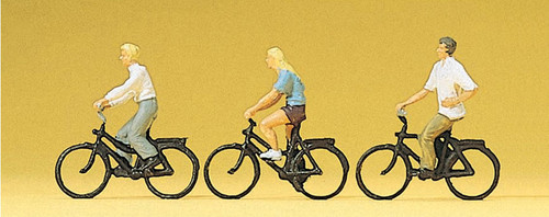 Preiser HO Cyclists