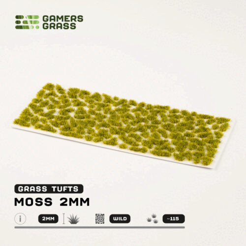 Gamers Grass Moss 2mm Grass Tufts