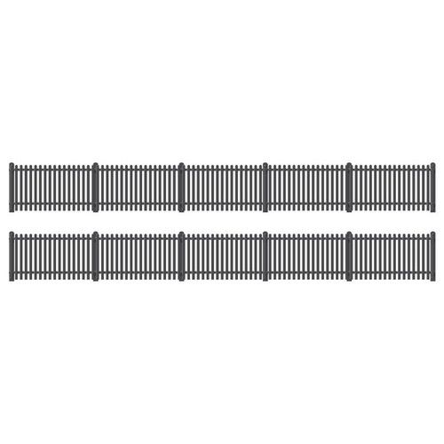 RATIO OO GWR Station Fencing, Black