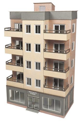 Metcalfe OO/HO Low Relief Tower Block