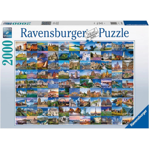 Ravensburger 99 Places in Europe 2000pc