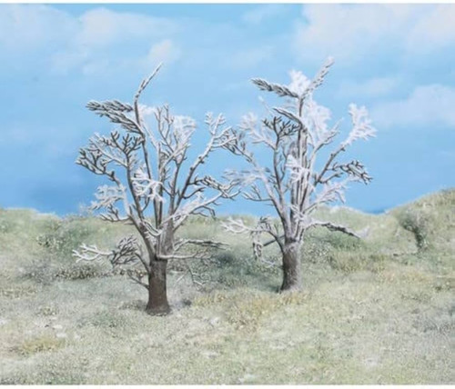Heki Snow Covered Trees 14cm (2)