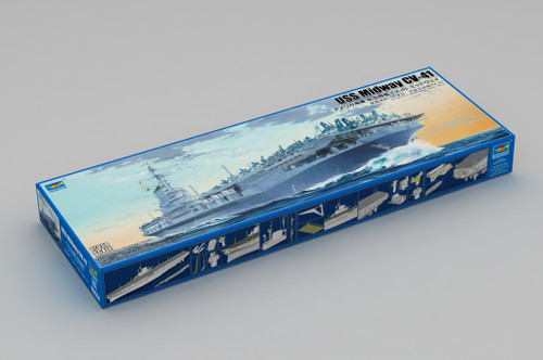 Trumpeter 1:350 USS Midway CV41 Plastic Model Kit