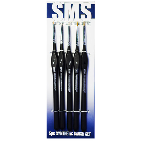 SMS Synthetic Brush Set 5pcs