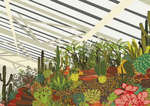 Gibsons Brutalist Conservatory 500pc