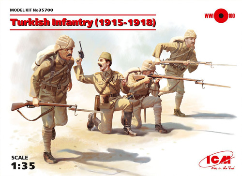 ICM 1:35 Turkish Infantry 1915-18