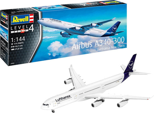 Revell 1:144 A340-300 Lufthansa New